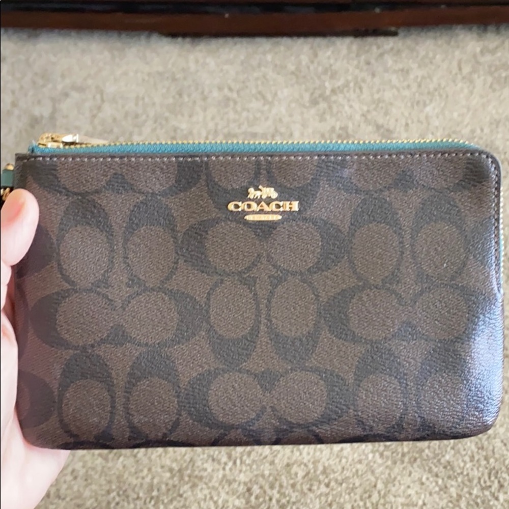 Coach wallet wristlet.